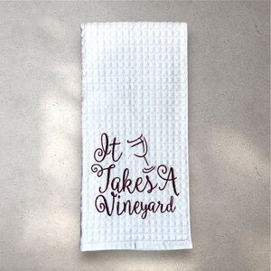 Embroidered Tea/Dish Towel